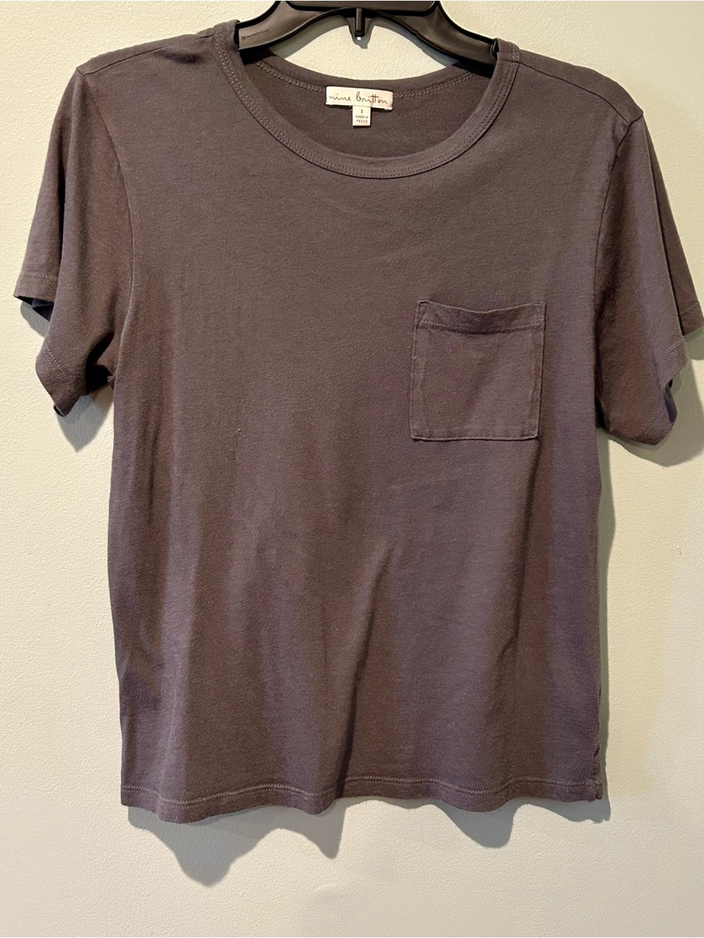 Women's Nine Britton Pocket Tee Size Small